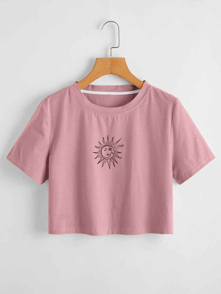 girl's crop top T-shirt
